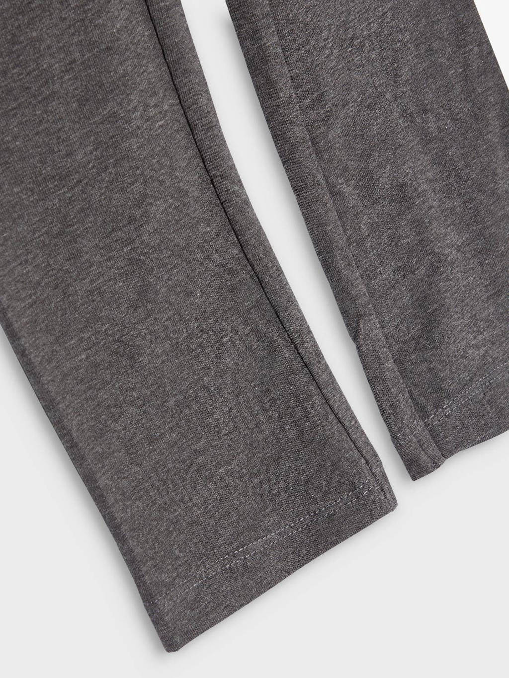NAME IT legging NKFVIVIAN - set van 2 donkergrijs melange/zwart
