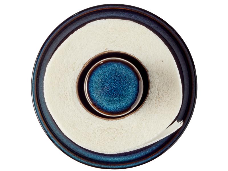 Bitz Küchenrollenhalter Dunkelblau Papierrolenhalter in der Farbe Blau