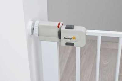 Safety 1st Easy Close Metal Spenngrind, White
