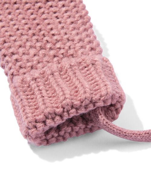 gants sans pouce en maille bébé