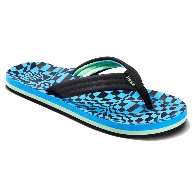 Reef JR Ahi Swell Checkers Teenslippers