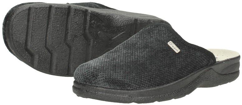 Fly Flot Pantoffels Open zwart