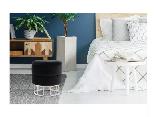 Pouf & Coffre de Rangement 