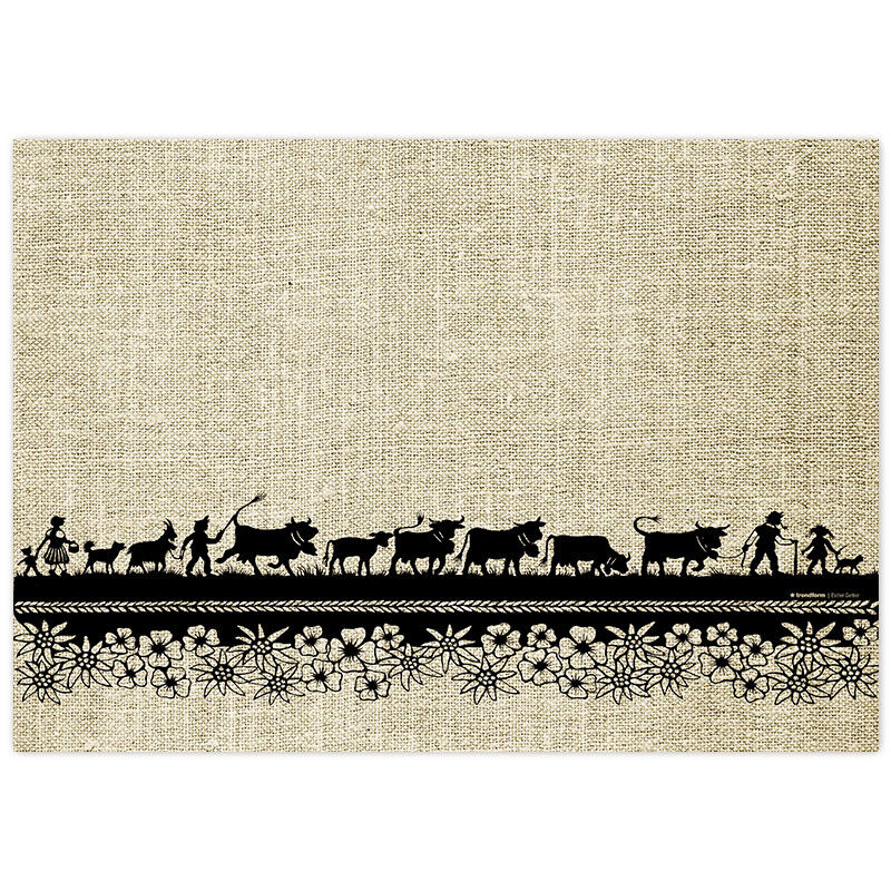 Papiertischset Swiss Tradition 3
