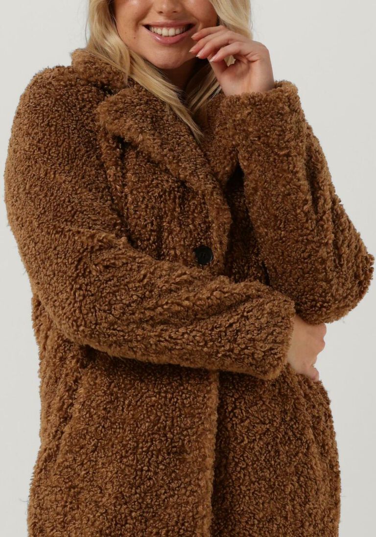 GIACOMO THE JACKET camel giacomo the jacket faux fur jas 6612576