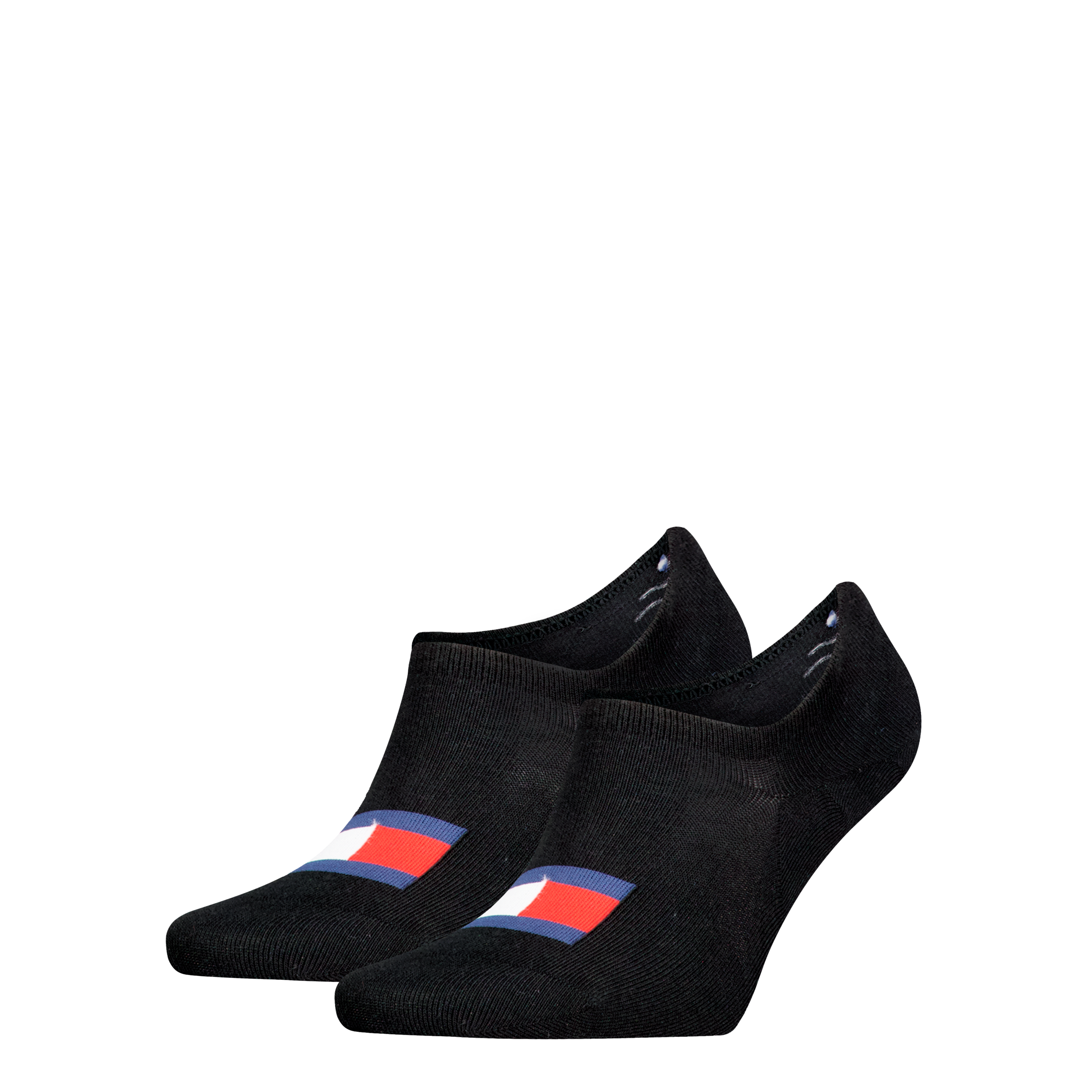 Tommy Hilfiger Füsslinge »TH UNI TJ FOOTIE 2P FLAG« 2 Paar,  Mit grossem Flag-Label vorn
