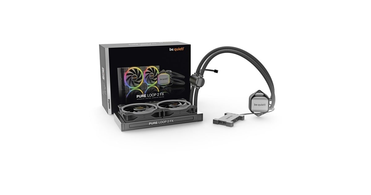 be quiet!Pure Loop 2 FX 240 mm waterkoeling  (Zwart, 4-pins PWM fan-connector, Tweedekans)