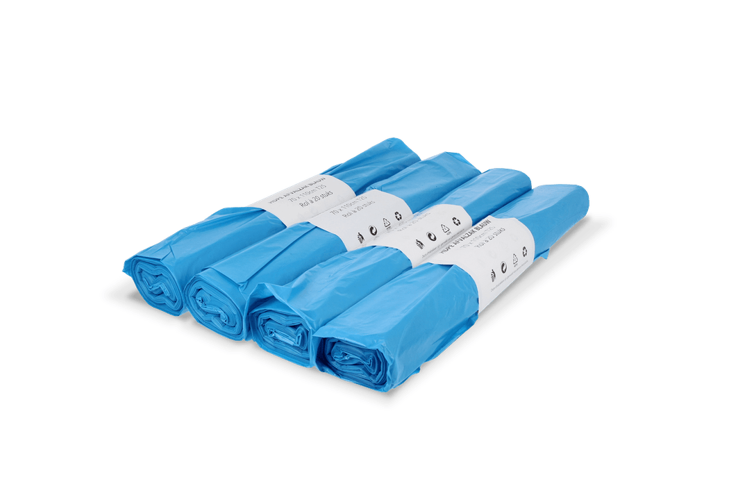 Vuilniszakken 120L 20 rollen 25 zakken (blauw)