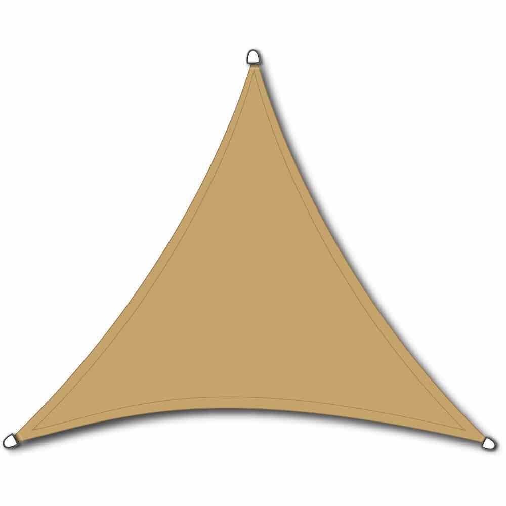 Sonnensegel SOLINO - sand - 3-eckig - 500 cm