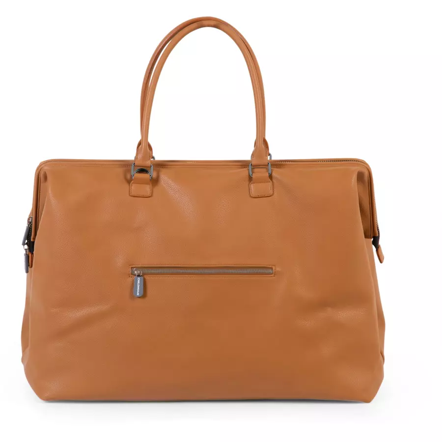 CHILDHOME Mommy Bag Lederlook braun