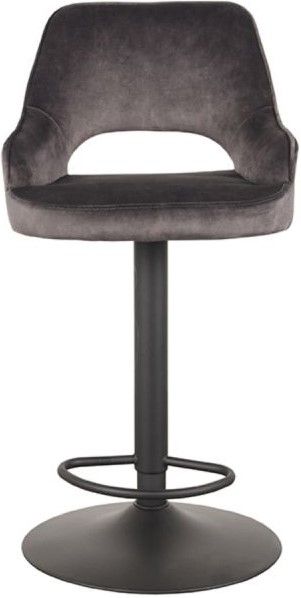Barkruk Antraciet CM-55.018 Fer B45 x D47 x H92 cm
