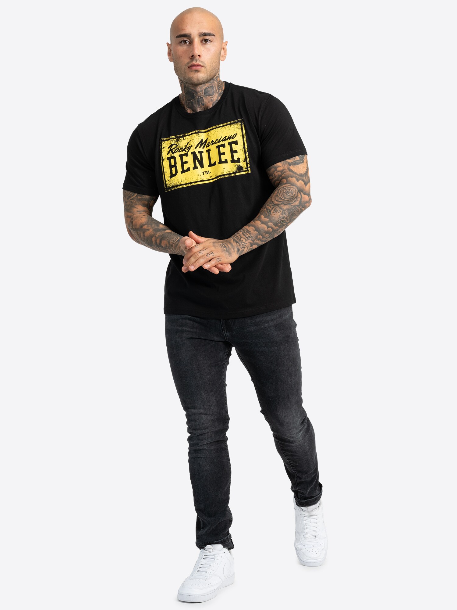 BENLEE Herren T-Shirt normale Passform BOXLABEL