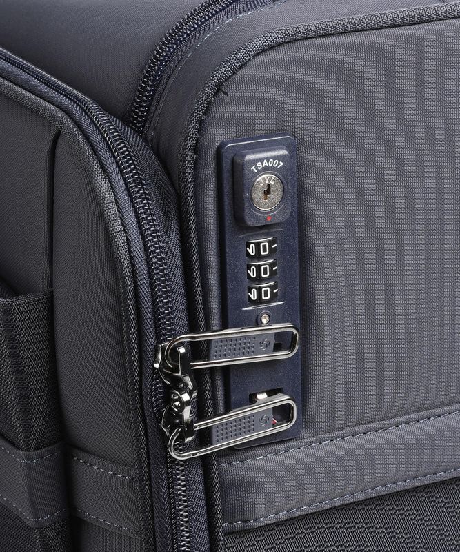 Samsonite - Airea - Handbagage Koffer - Zwart - 41/46 Liter - Expandable