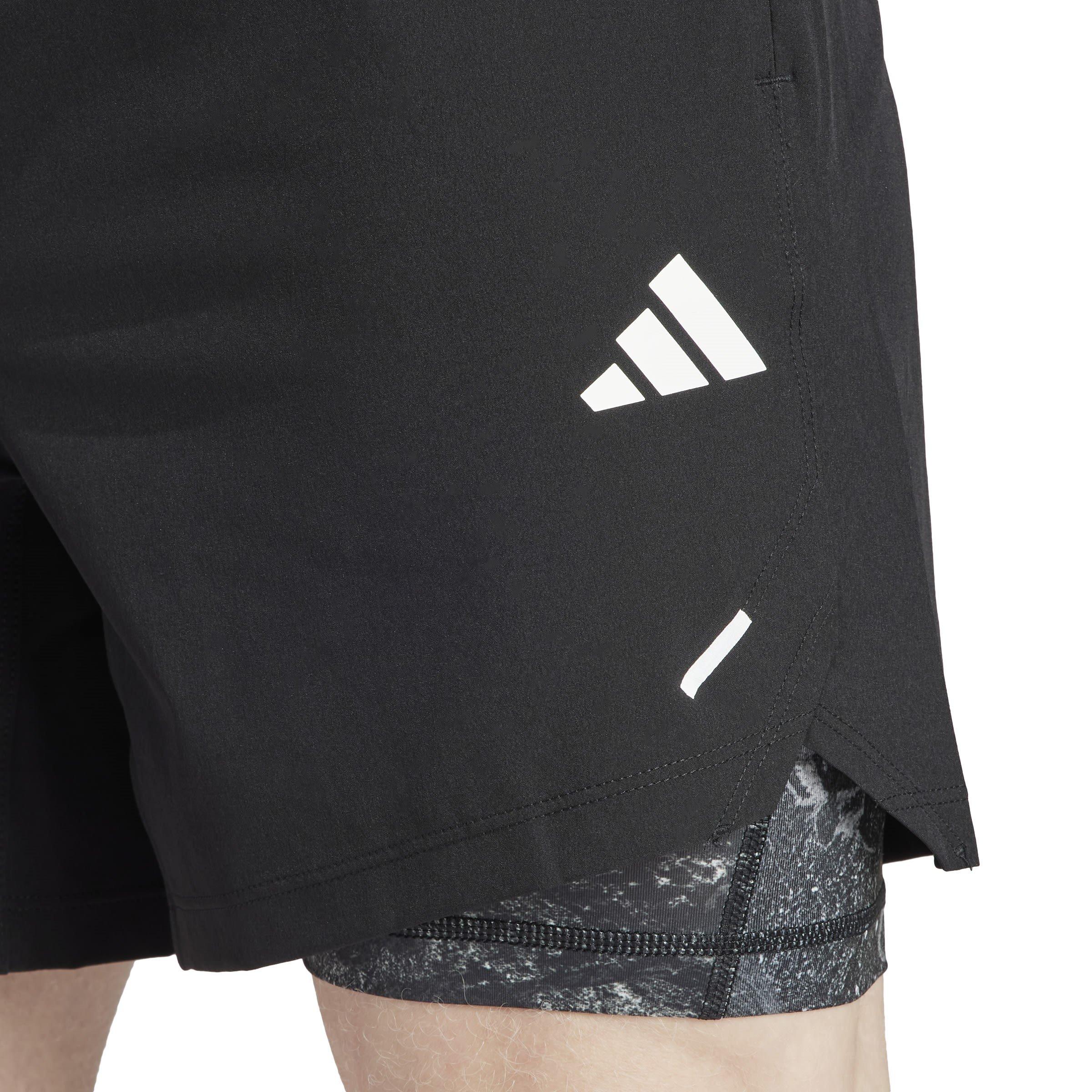 adidas Power Workout 2 in 1 Shorts Mens