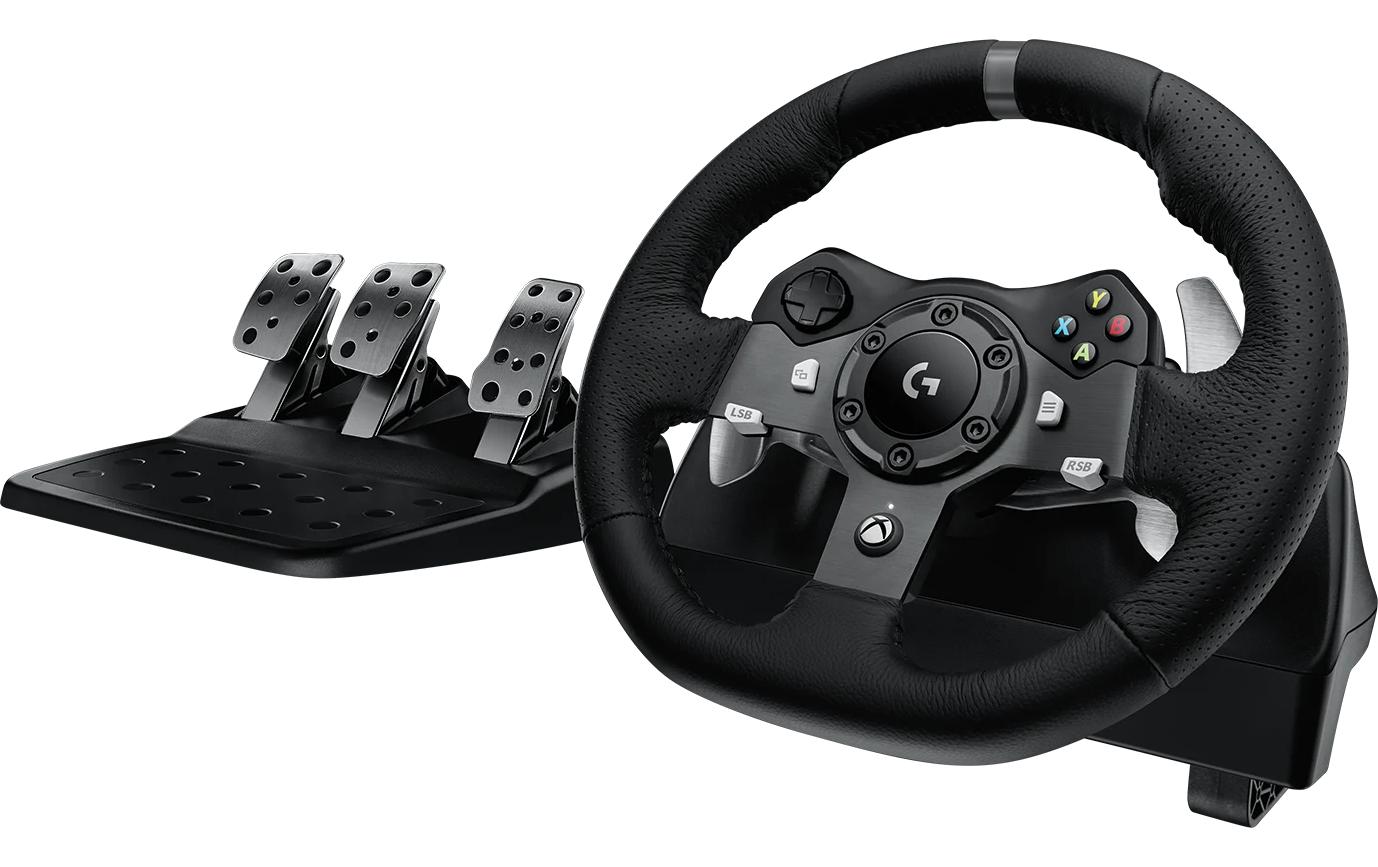 Lenkrad G920 Driving Force<br>Rennlenkrad und Pedale für Xbox Series X/S, Xbox One und Windows-PC
