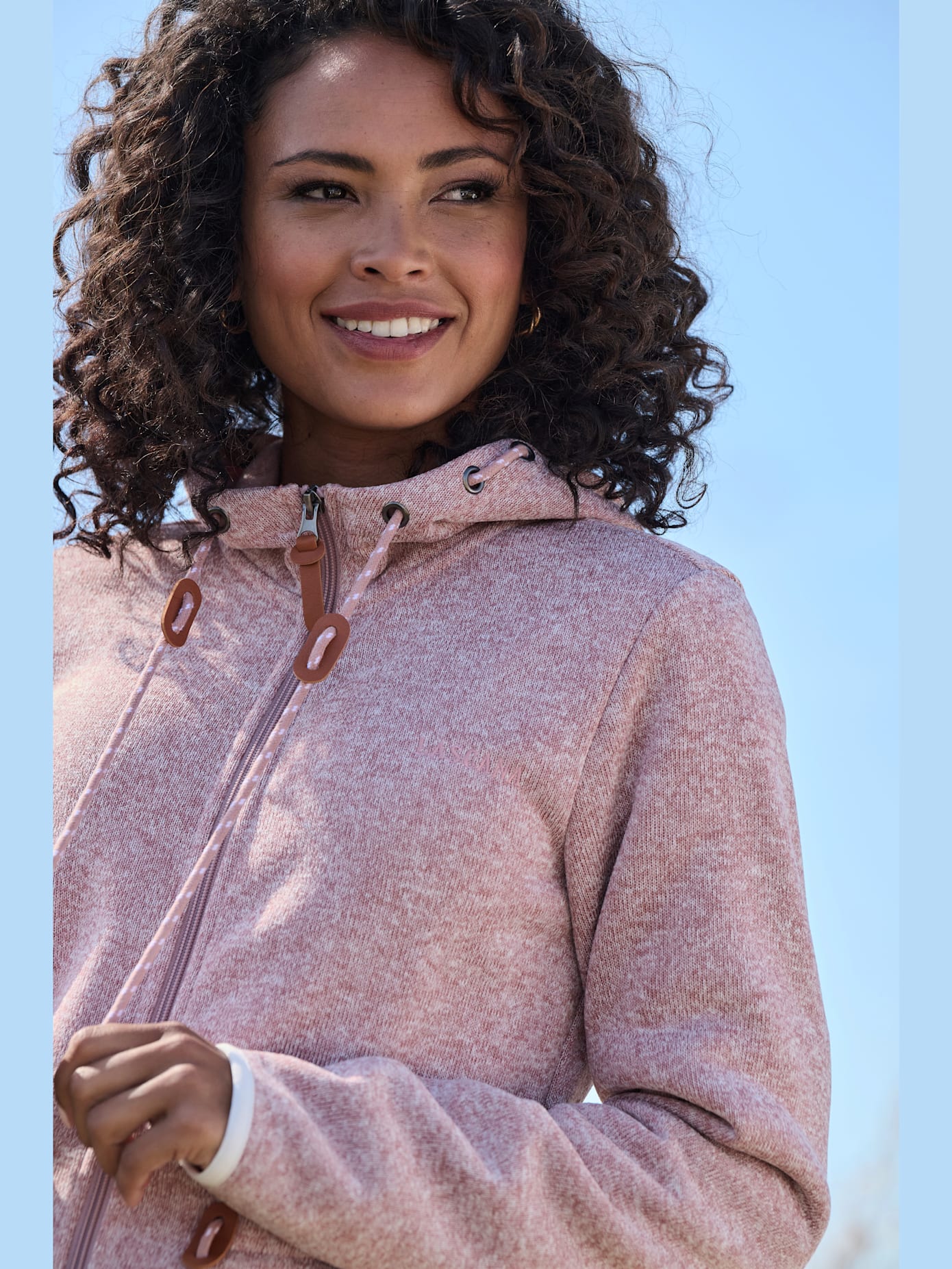 Veste polaire longue sportive