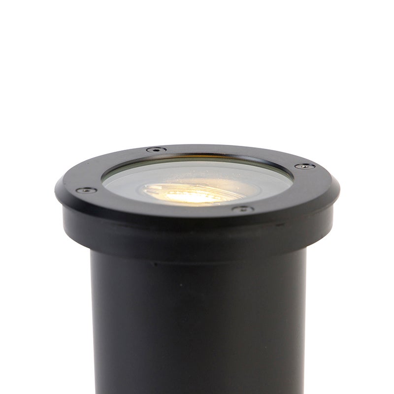 Moderne buitenvloerspot, zwart, verstelbaar, IP65 – Deluxe