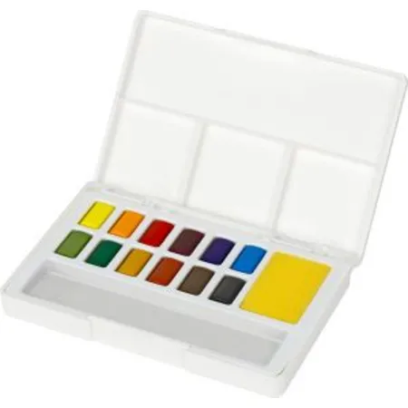 Faber-Castell Aquarellfarben in Näpfchen 12er Etui