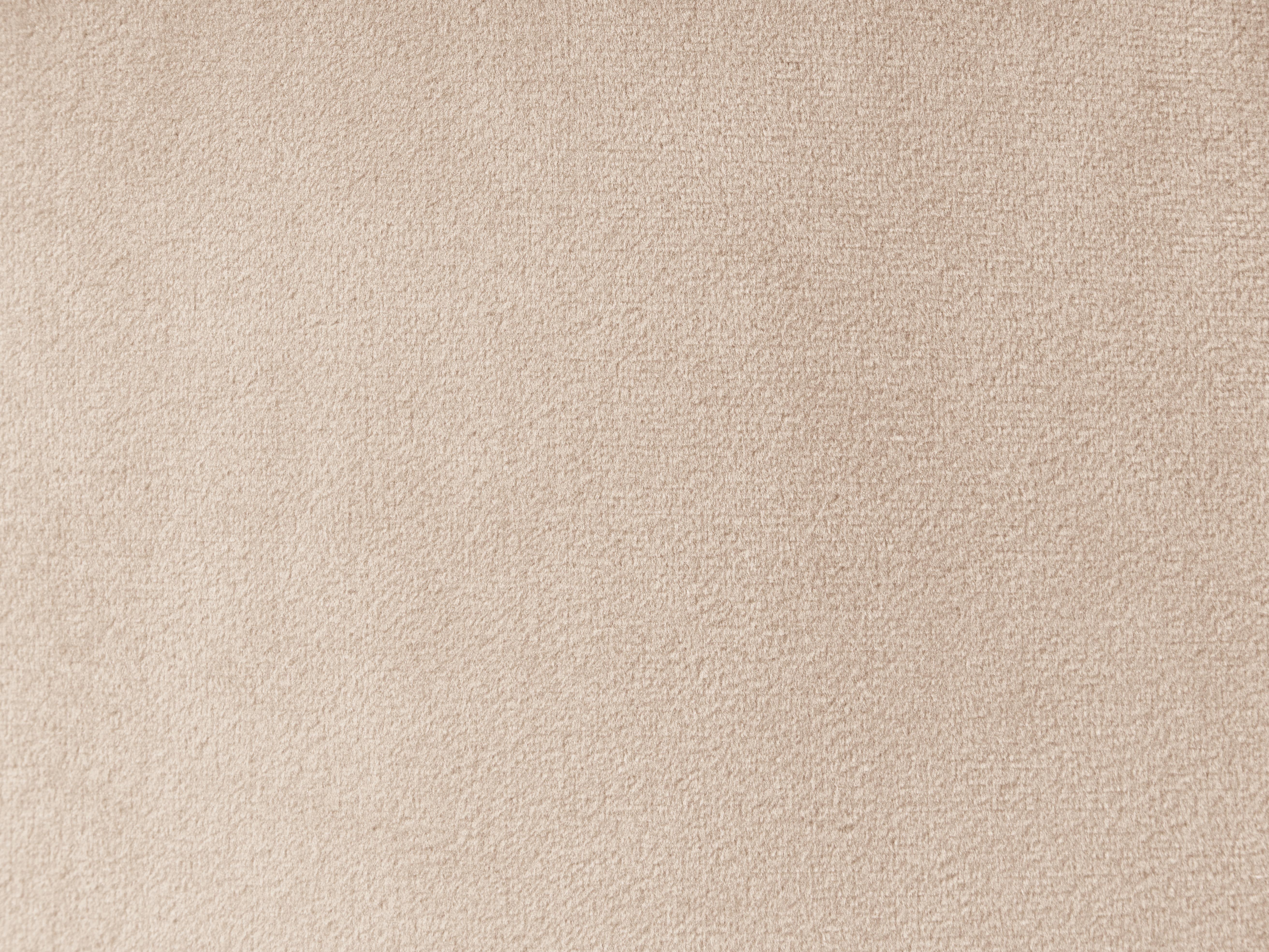 Poef SELBY Fluweel Beige