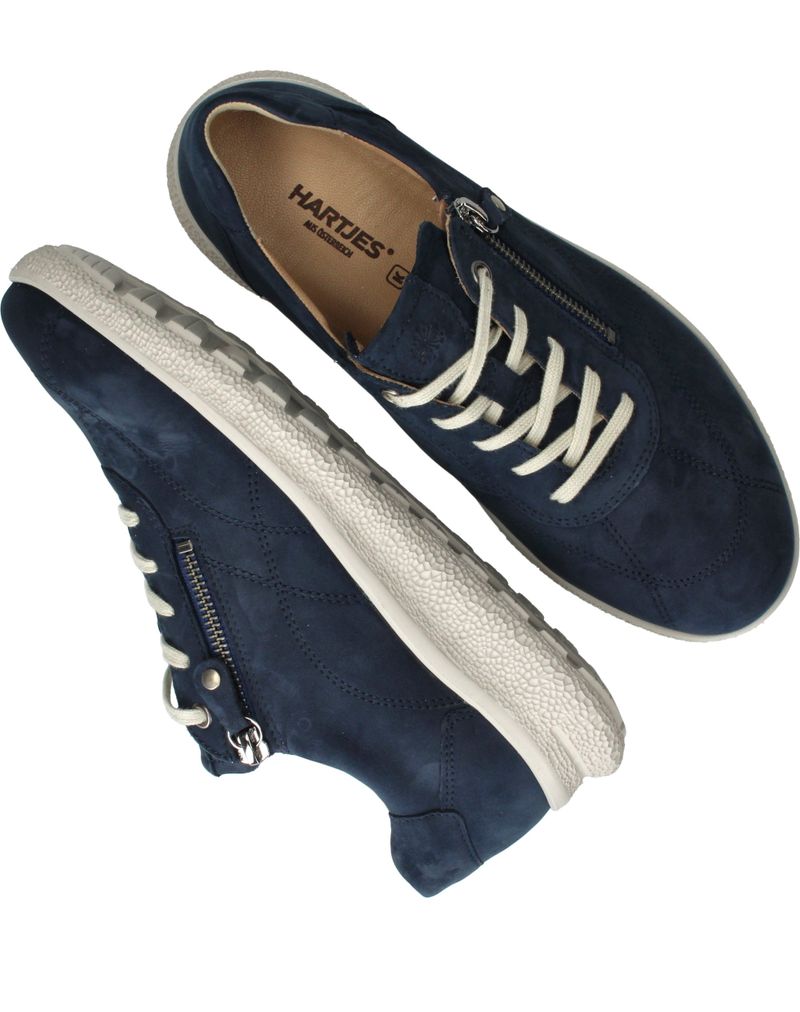 Hartjes Sneakers Blauw Dames