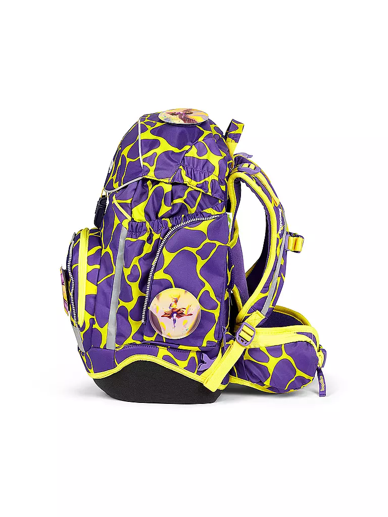 ERGOBAG Schultaschen Set 6tlg PACK Lumi - SuBärkraft  lila