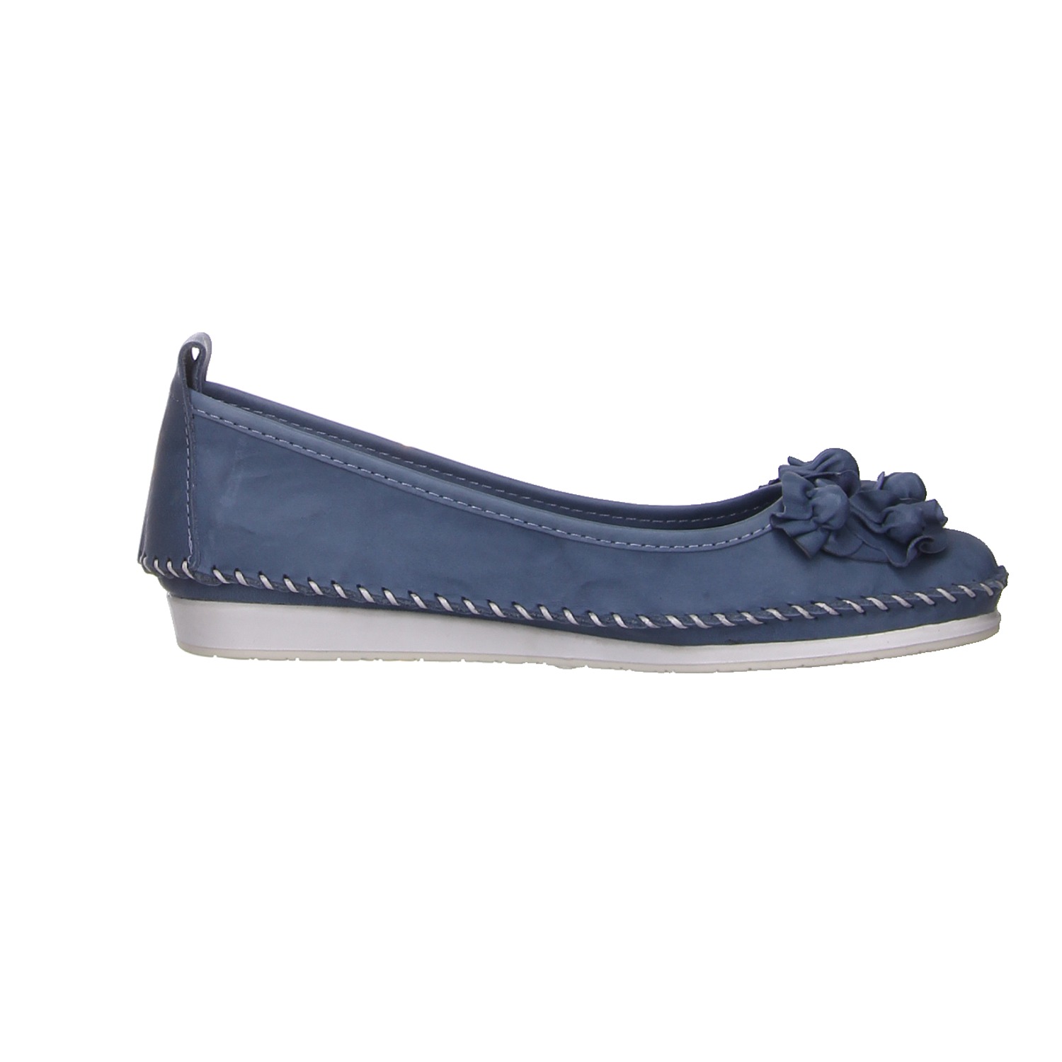 Andrea Conti Ballerinas blau blau