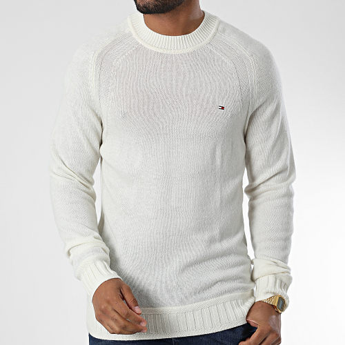 Pull Multi Htr Lambswool 7710 Beige Clair