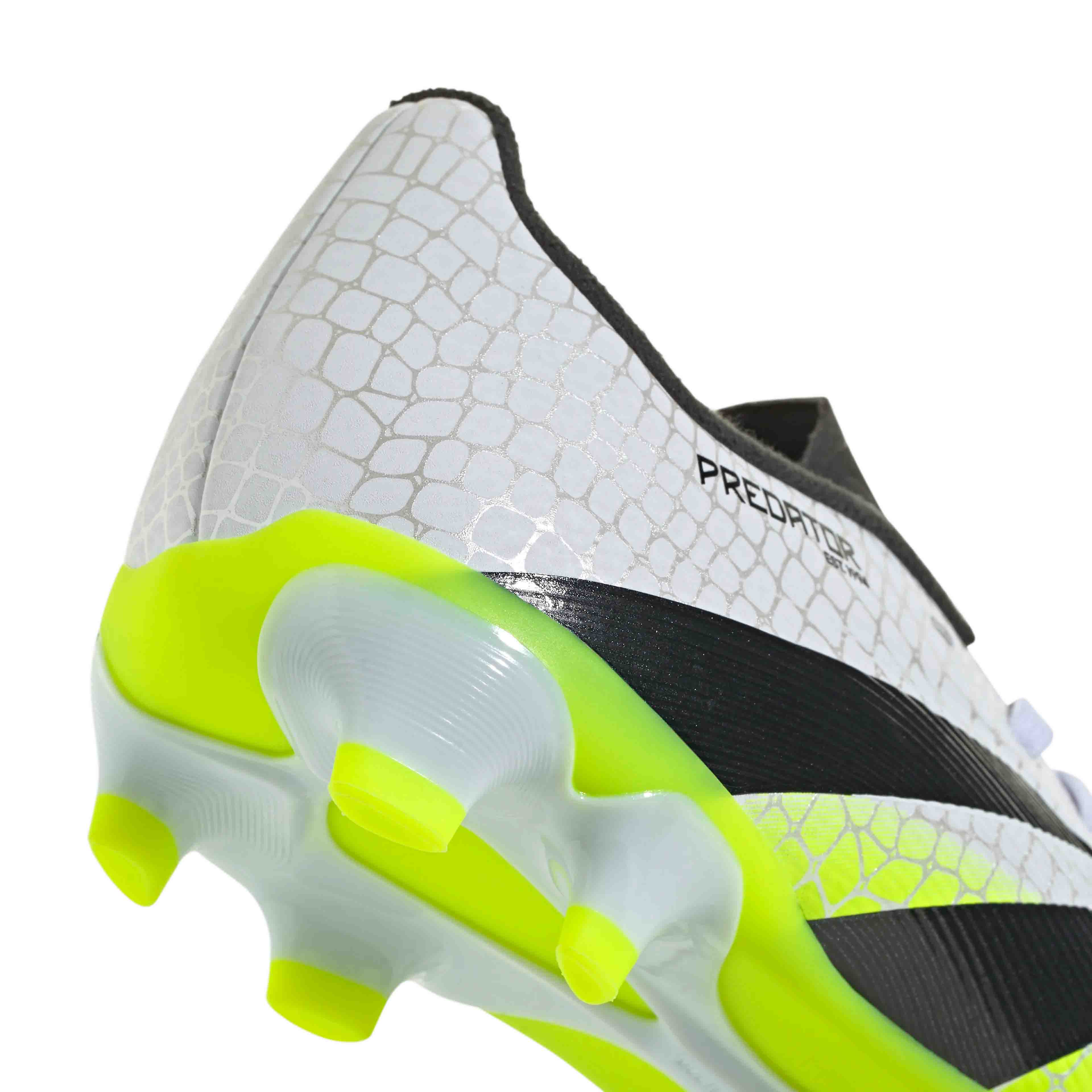 Predator League MG Junior Cloud White/Core Black/Lucid Lemon