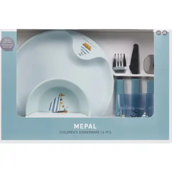 Kindergeschirrset Mio Sailors Bay 6-teilig