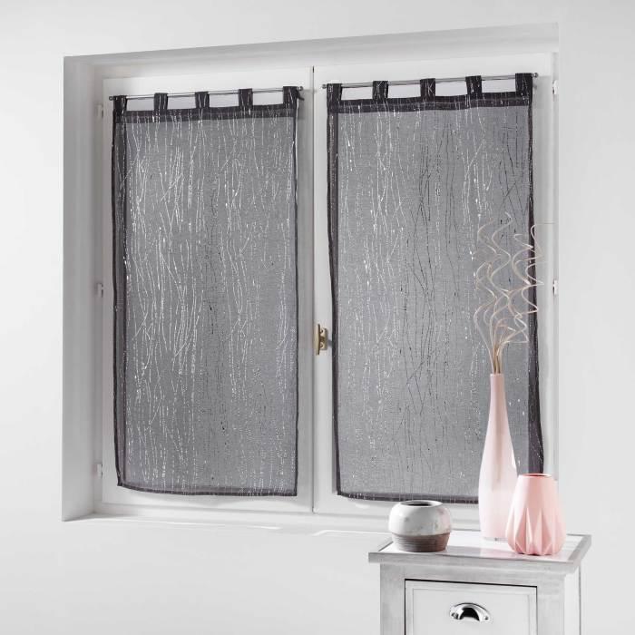 PAIRE DROITE PASSANTS 2X60X160CM FILIANE ANTHRACITE