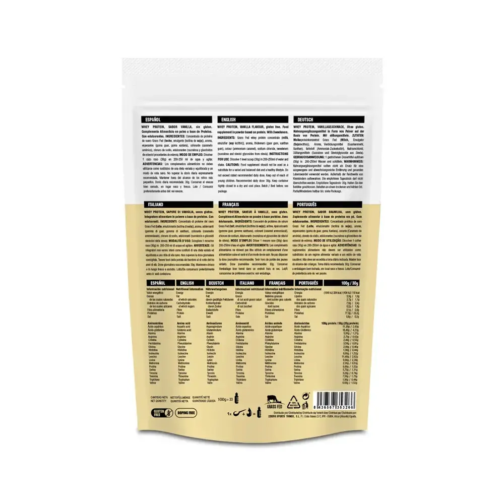 226ERS Whey Protein Vanille 1kg
