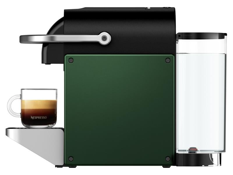 Krups Kaffeemaschine Nespresso Pixie XN3063CH Dunkelgrün Elegante Kapselmaschine
