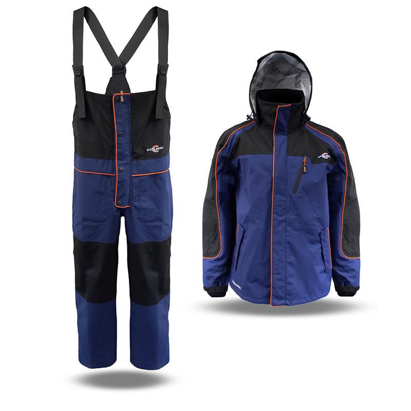 Ensemble Veste + Salopette Colmic Rainproof Suit S-21 - Bleu