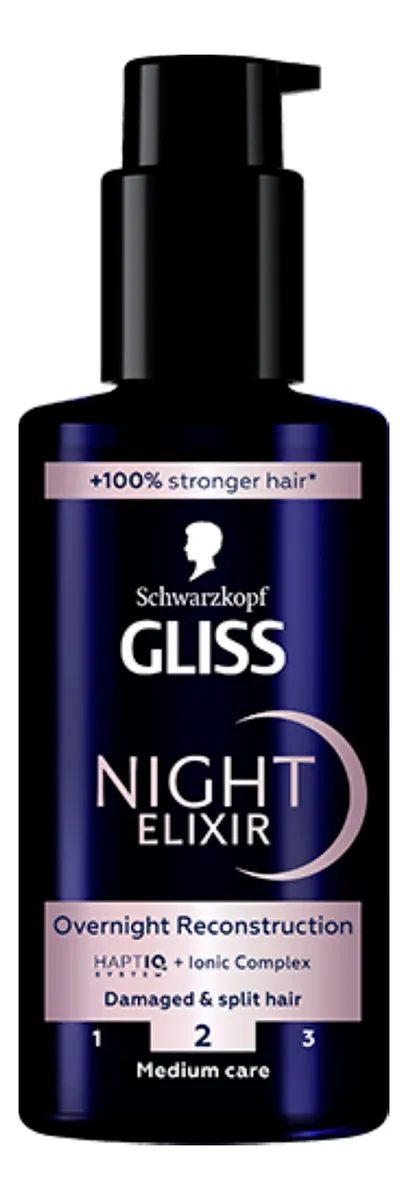 Schwarzkopf Gliss Night Elixir Split Hair - 100 ml.