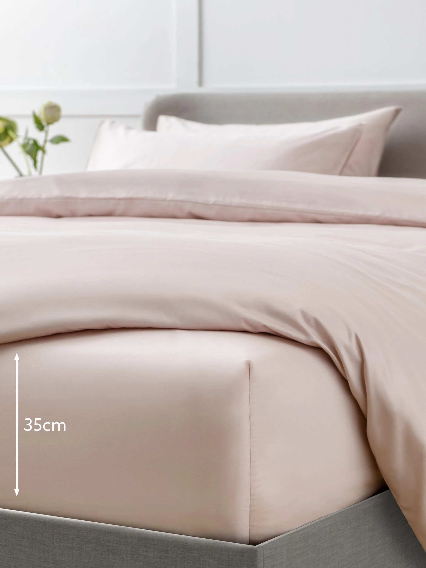 Collection Luxe 400-draads 100% Egyptisch katoensatijnen laken