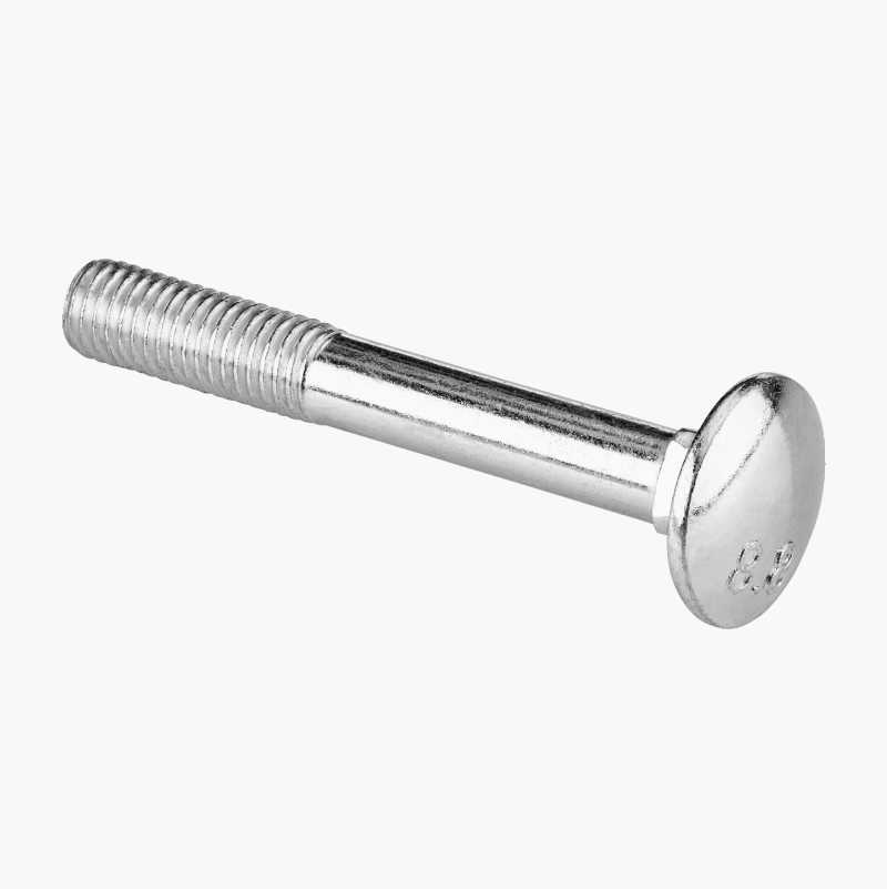 Vognbolt M10 x 75, fzb, 16 stk.