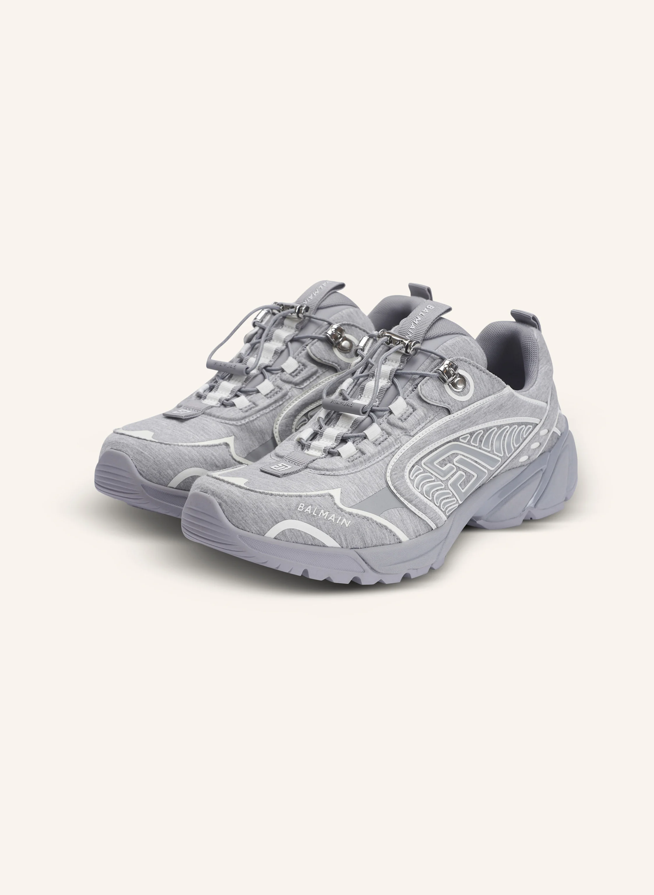 BALMAIN Sneakers Cosmic Dust aus Molton