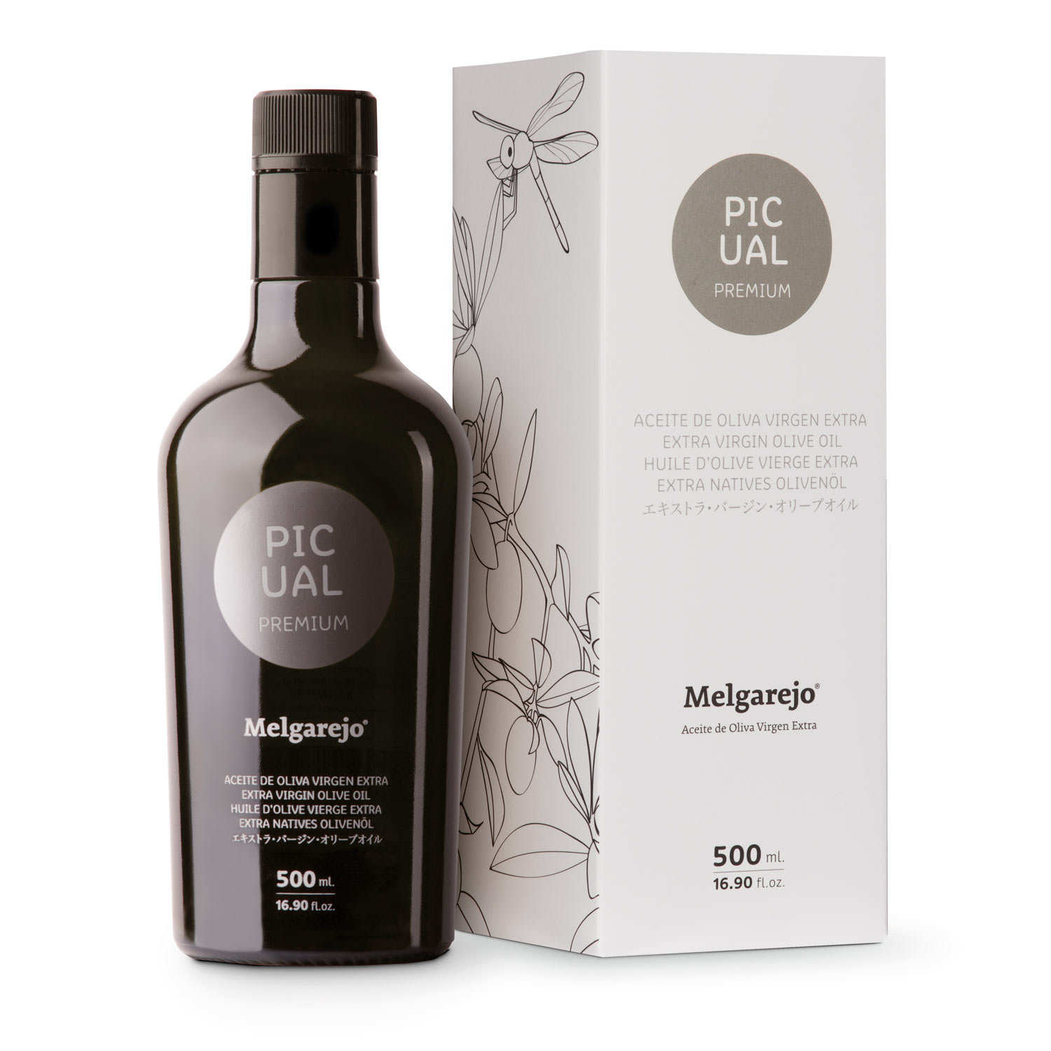 Huile d'olive premium d'Espagne - Melgarejo (variété Picual)