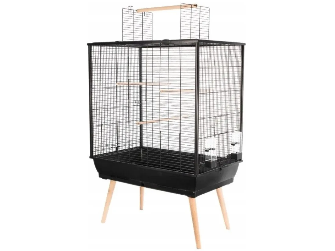 NEO JILI CAGE BIRD BLACK XL 81x48x132cm