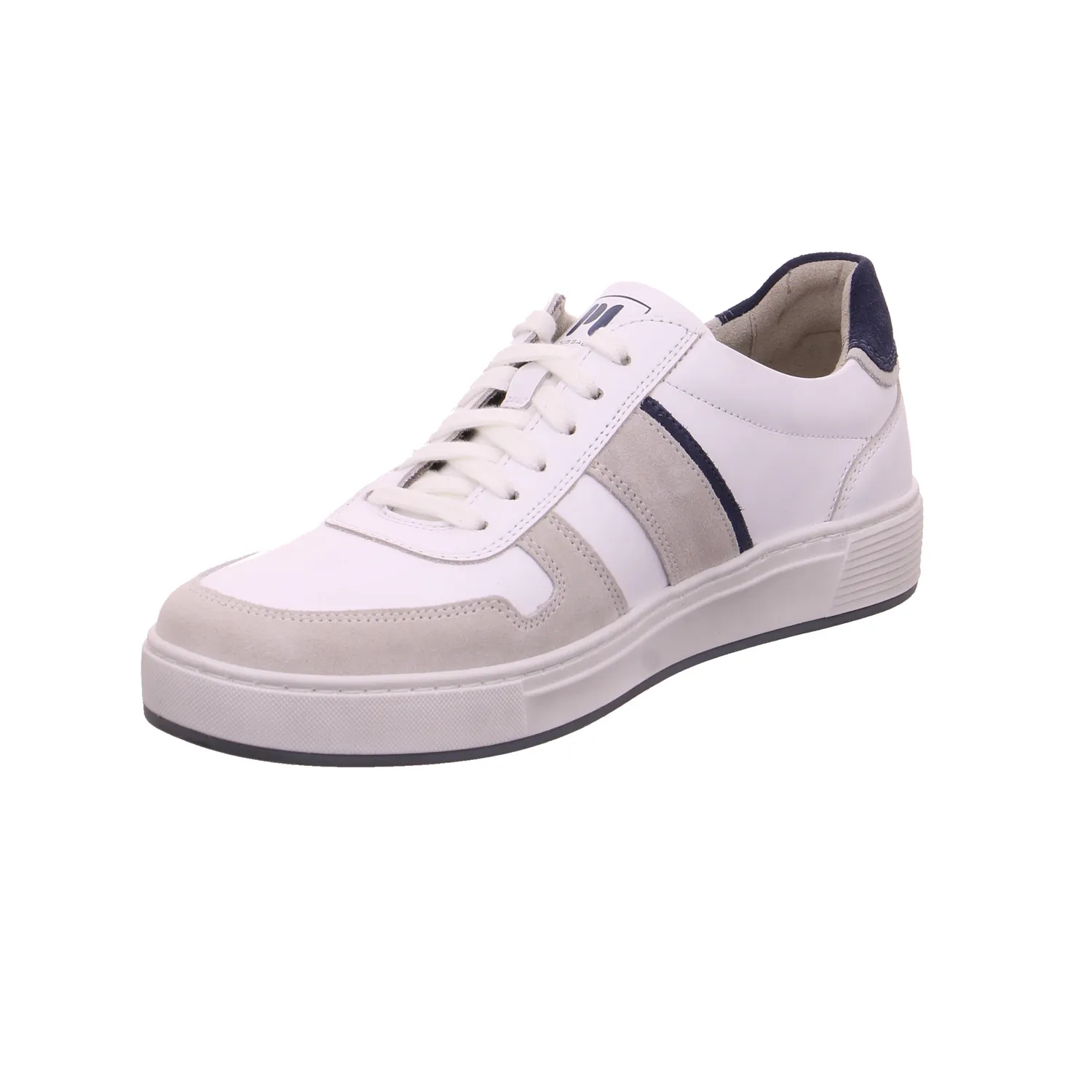 PIUS GABOR Halbschuhe Sneaker Weiss Leder