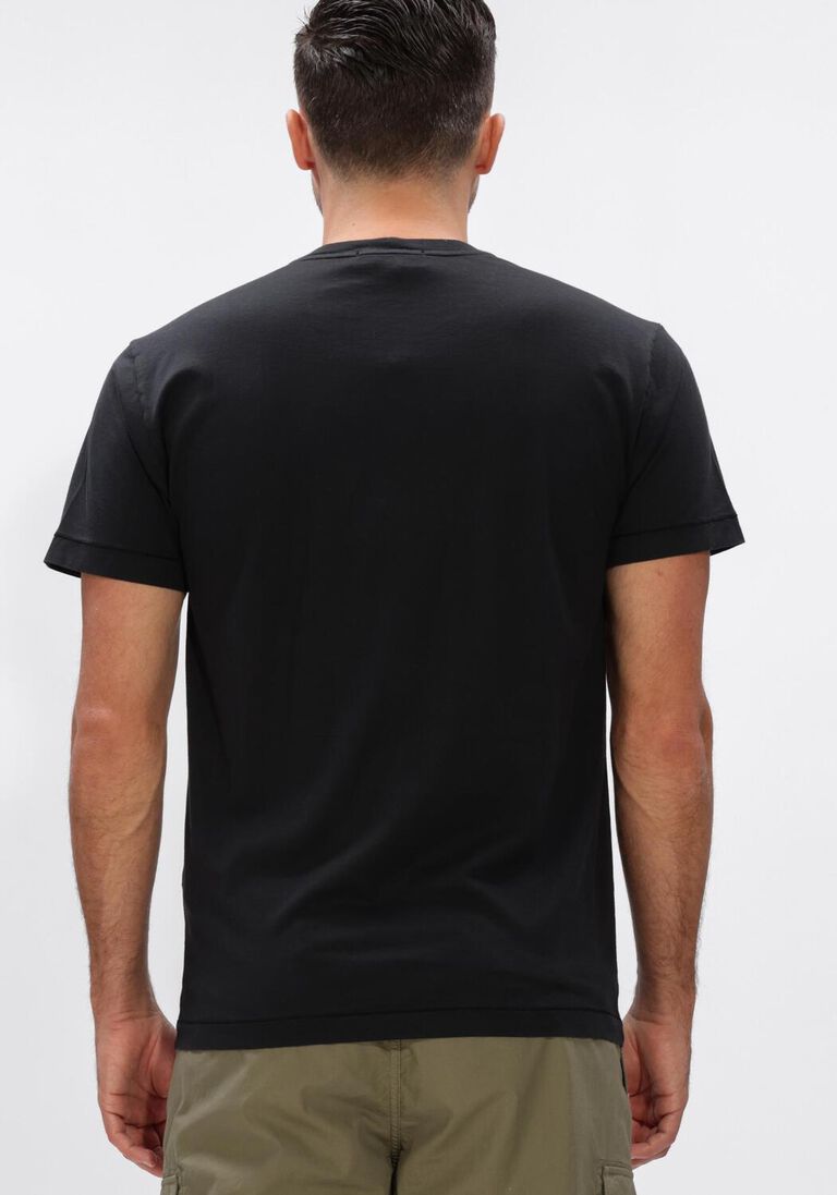 zwarte stone island t-shirt ss t-shirt s0013