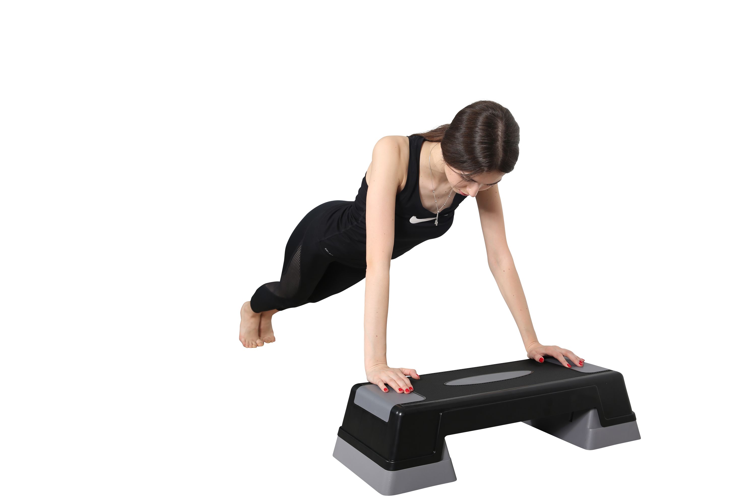 Aerobic Stepper schwarz/grau