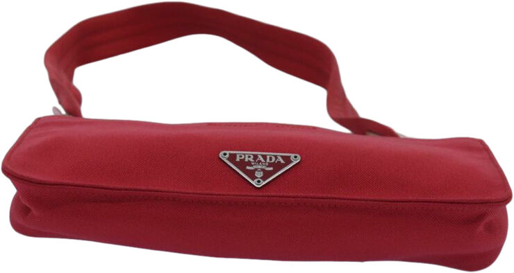 Prada Vintage Prada Shoulder Bag Red