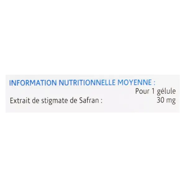 Naturland Safran Bio 30 gélules