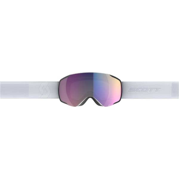 Masque de ski SCOTT VAPOR MINERAL WHITE / ENHANCER TEAL CHROME