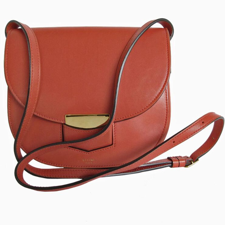 Celine Vintage Celine Crossbody Bag Brown