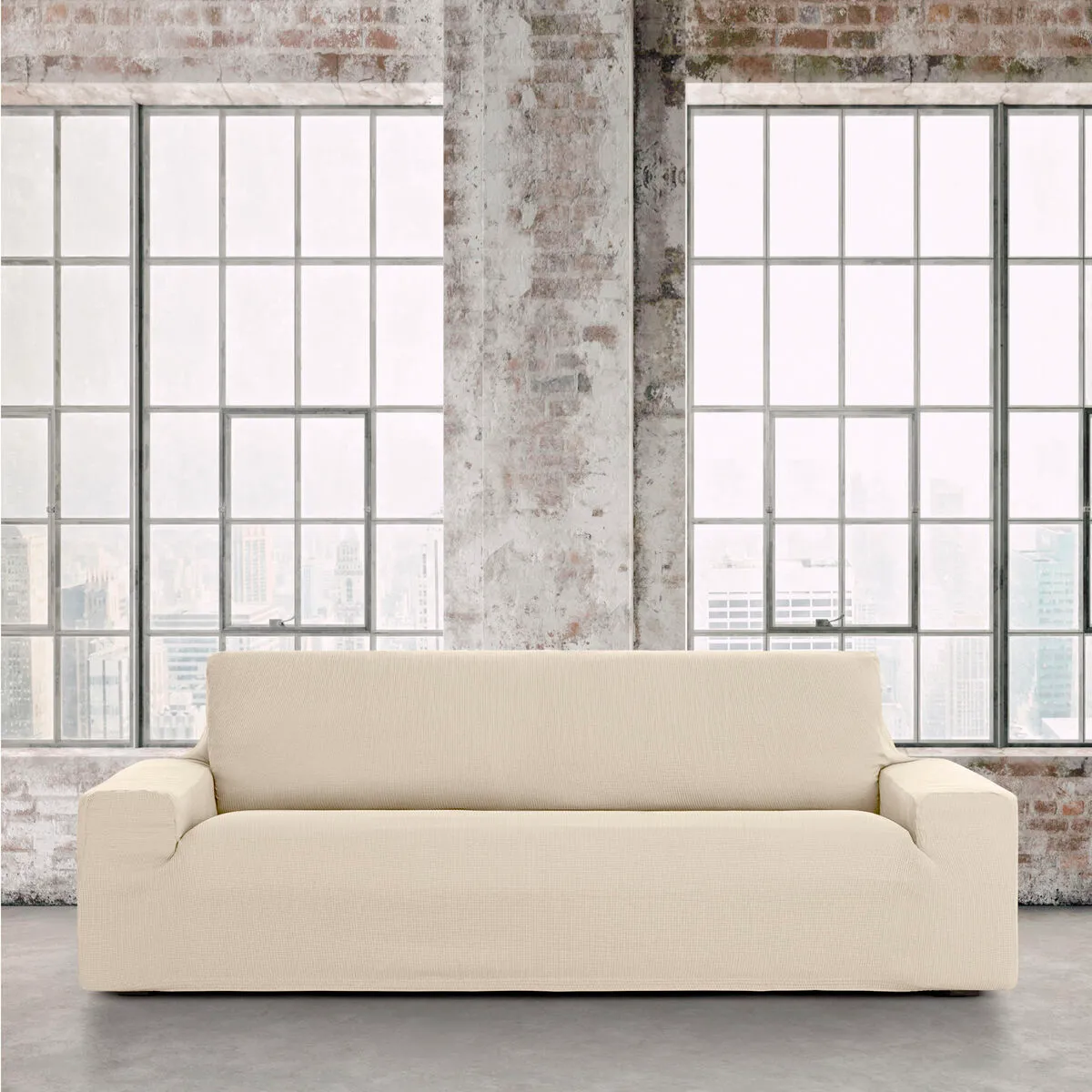 Eysa ULISES Housse de Canapé Blanc 240 cm