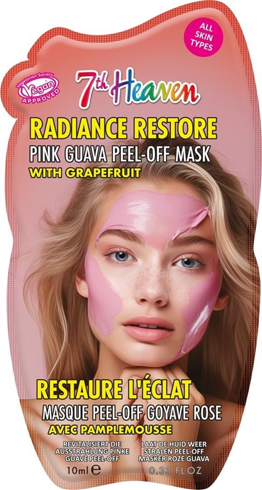 7th Heaven Peel-Off Mask<br>10 ml, Pink Guava