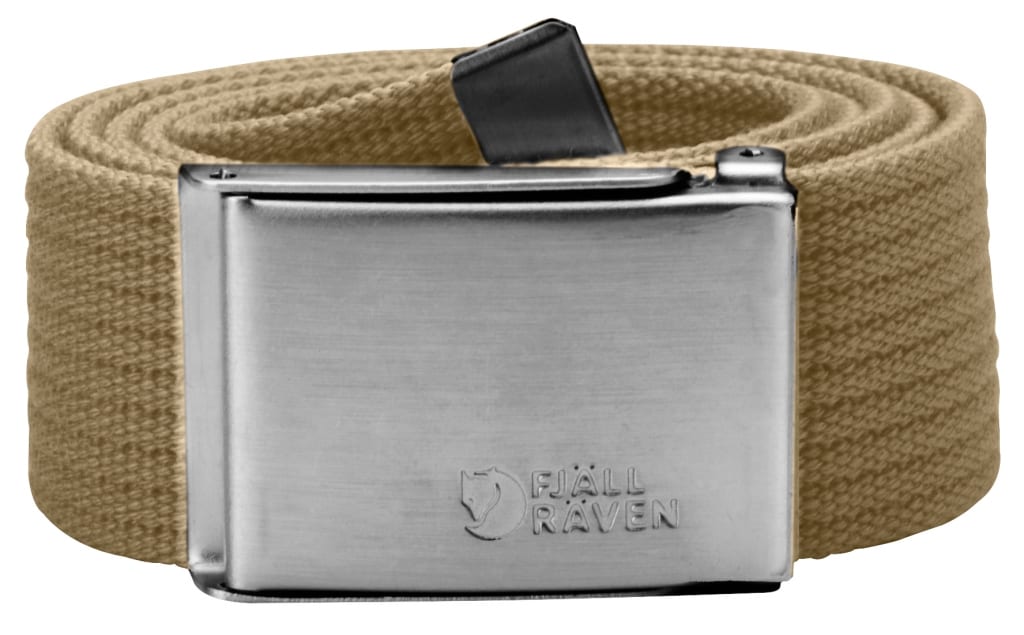Fjällräven Canvas Belt<br>Militærbelte i lerretsstoff