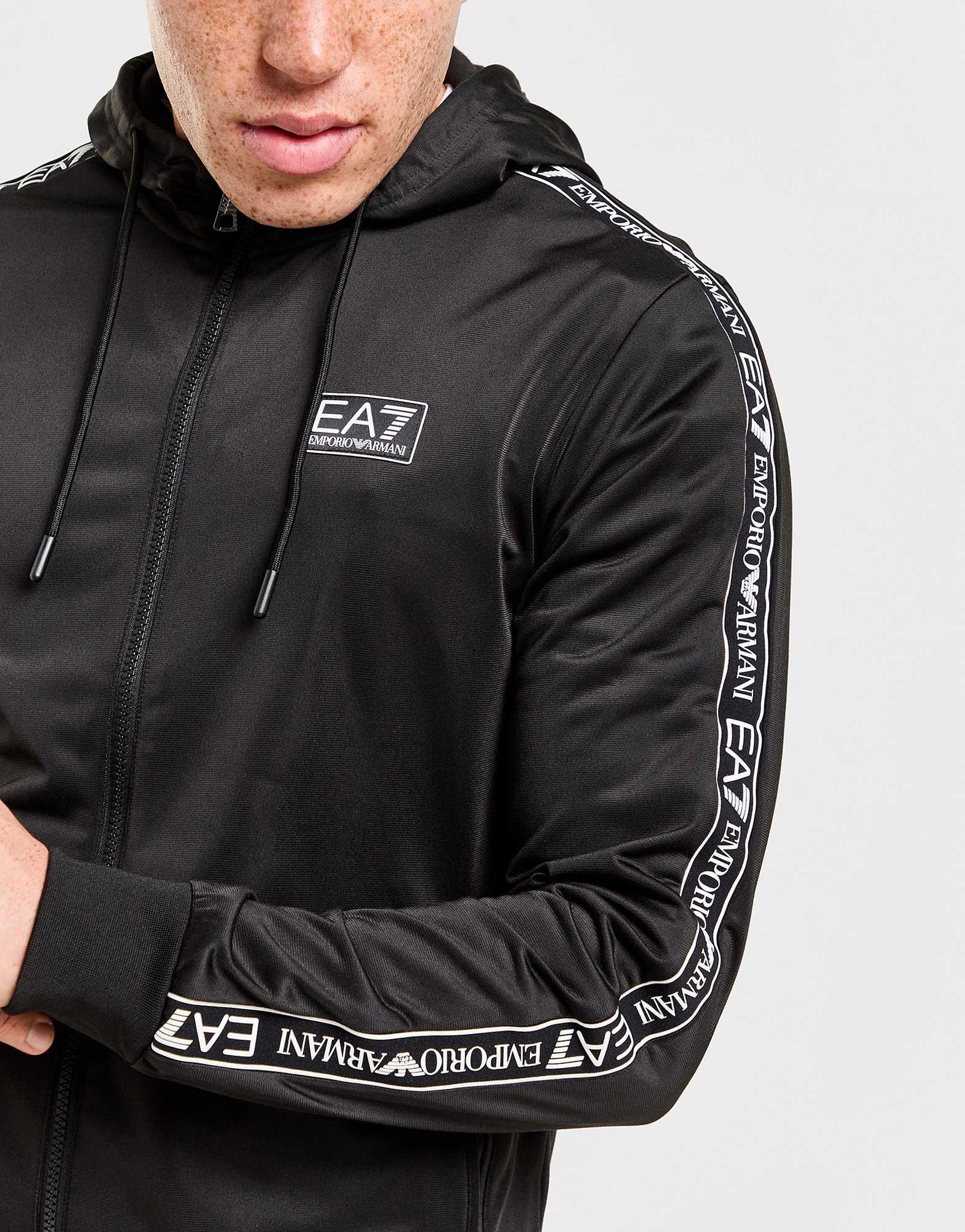 Emporio Armani EA7 Pantalon de jogging Zippé Homme